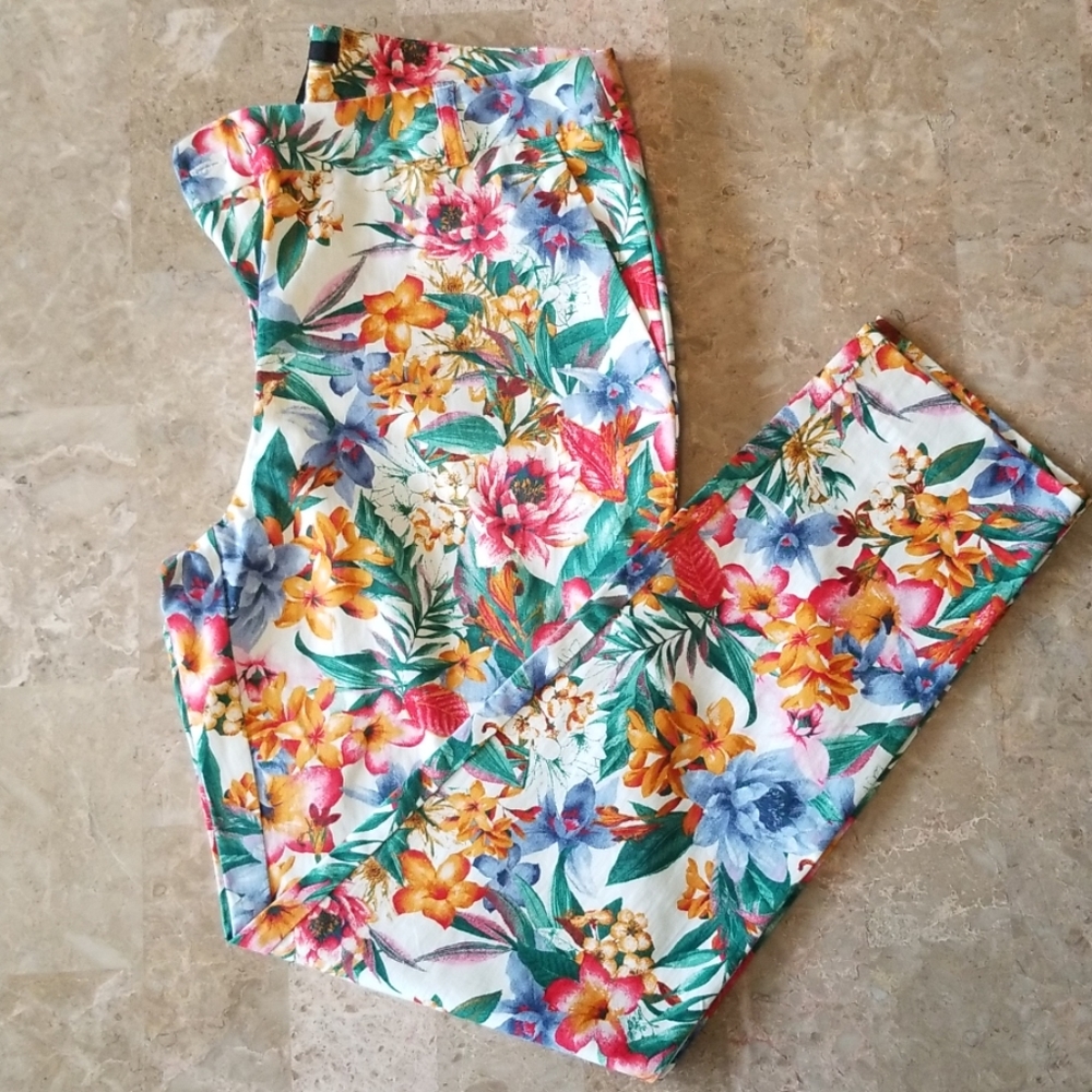 Forever 21 floral pants